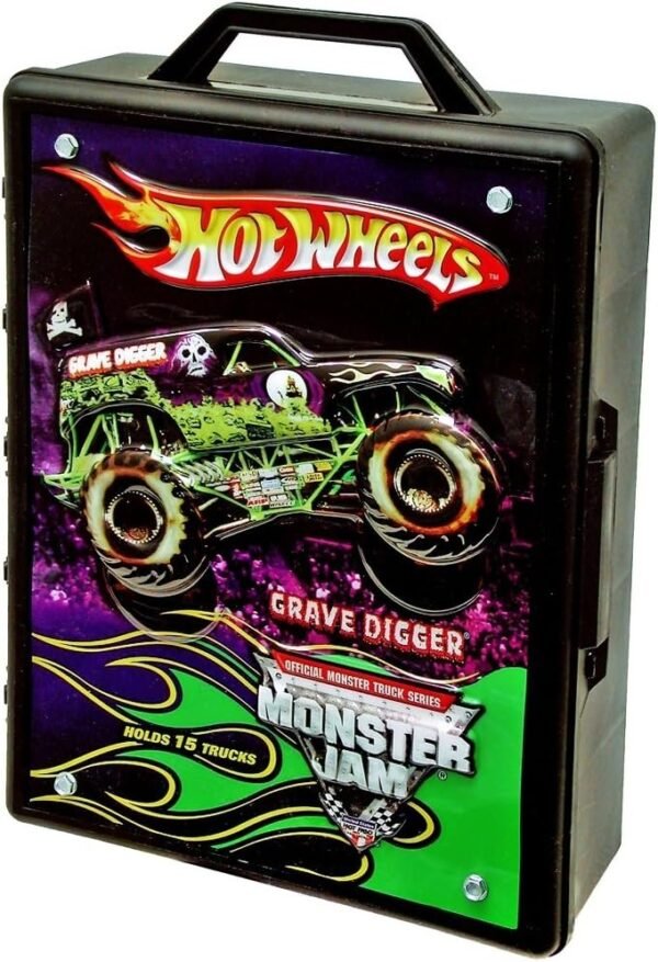 Hot Wheels Monster Jam Carry Case Holds 15 164 Scaled Hot Wheels