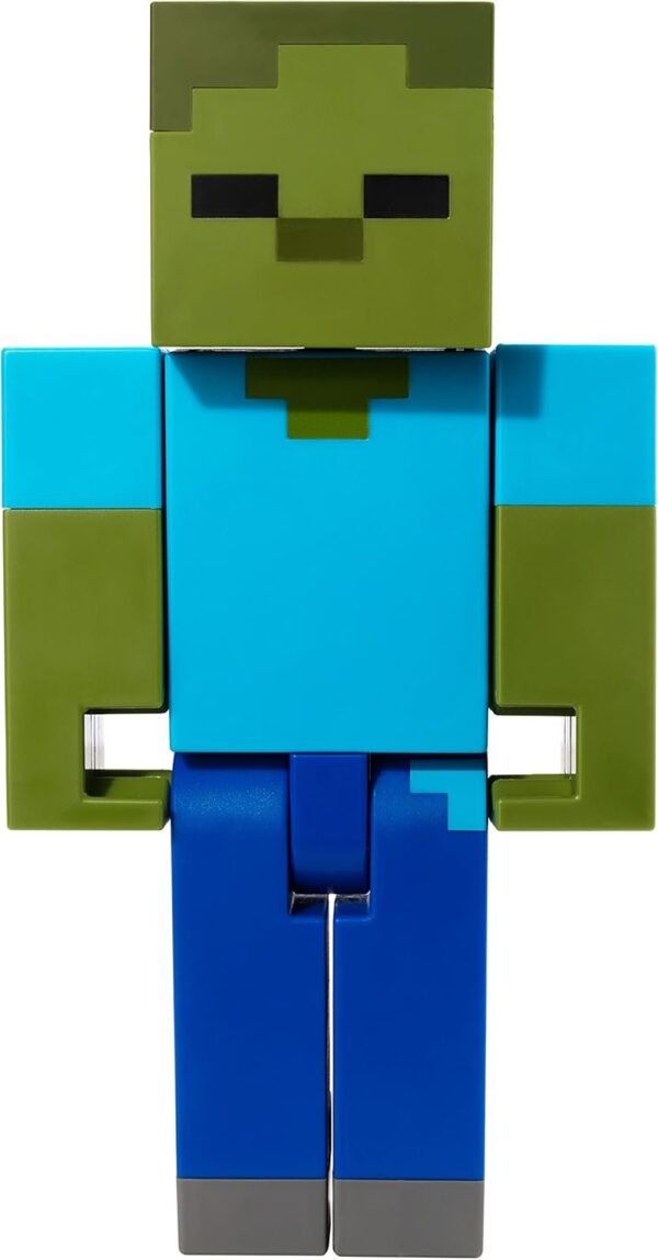 Minecraft Zombie Large Scale Action Figure Kit Toy Fun Kids