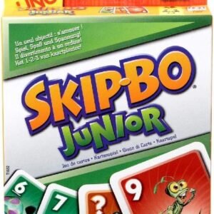 Mattel Games Skip-Bo Junior Card Game Kit Toy Fun Kids