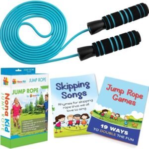 Adjustable Jump Rope - for Kids and Adults - Easily Adjustable with