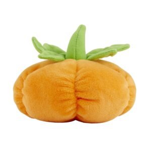 Stephan Baby Velour Plush Vegetable Rattle, Pumpkin Kit Toy Fun