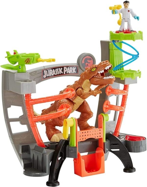 Fisher-Price Imaginext Jurassic World, Research Lab Kit Toy Fun Kids