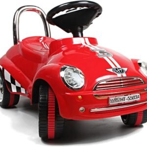 Red Ride On Car Toy Gliding Scooter with Sound & Light by