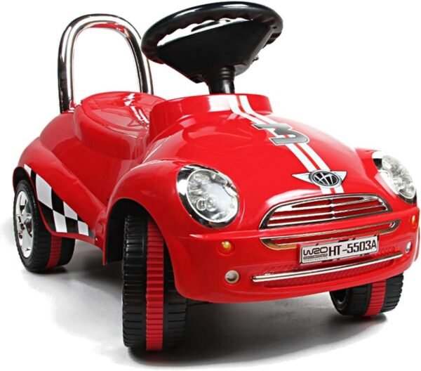 Red Ride On Car Toy Gliding Scooter with Sound & Light by