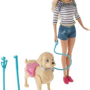 Barbie Walk & Potty Pup, Blonde Kit Toy Fun Kids