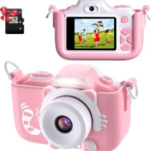 ShinePick Kids Camera, Kids Digital Camera 16MP HD 2.0 Inch Screen Selfie