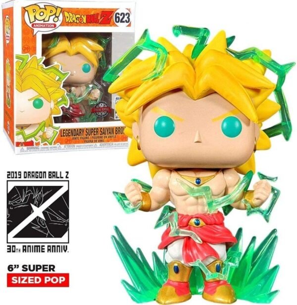 Pop Funko Animation Legendary Super Saiyan Broly #623 Exclusive 6