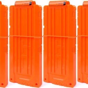 FUCAS Soft Bullet 4pcs Clips 12 Bullets Dart Gun Clips Magazine Clip