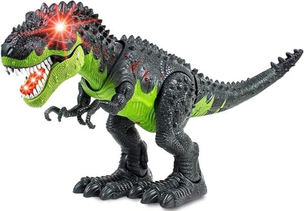 Toytykes Tyrannosaurus T-Rex Walking Dinosaur with Lights and Realistic Sounds, Dinosaur Toy