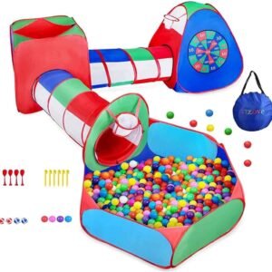 Kids Play Tents 5pcs Kids Play Tunnels Toy Tents Pop Up Tents
