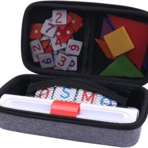 Aenllosi Storage Organizer Case Compatible with OSMO Genius Kit, fits Base/Starter/Numbers/Words/Tangram/Coding Awbie