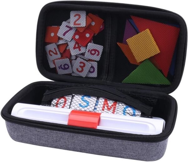 Aenllosi Storage Organizer Case Compatible with OSMO Genius Kit, fits Base/Starter/Numbers/Words/Tangram/Coding Awbie