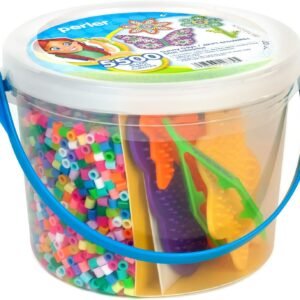 Perler Sunny Days Bright Color Fuse Bead Bucket, 5504 pcs