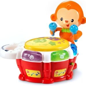 VTech Baby Beats Monkey Drum Kit Toy Fun Kids Pack