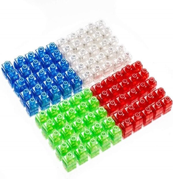 Kaptin 100 Pack LED Finger Lights,Light Up Rings,Glow Bright Rings Party Favors