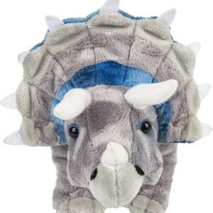 Rhode Island Novelty 13 Inch Animal Den Triceratops Plush Kit