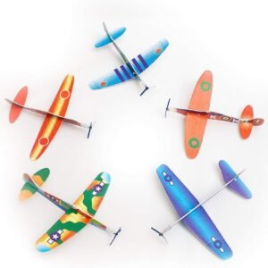 Fun Central 12 Pack - Glider Plane Toys in Bulk for Kids