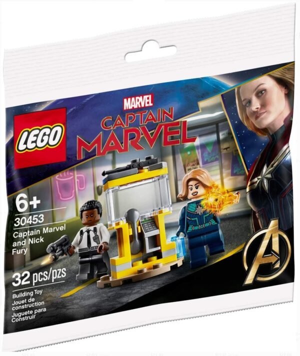 LE Lego Set #30453 Captain Marvel and Nick Fury 2020 Limited Edition
