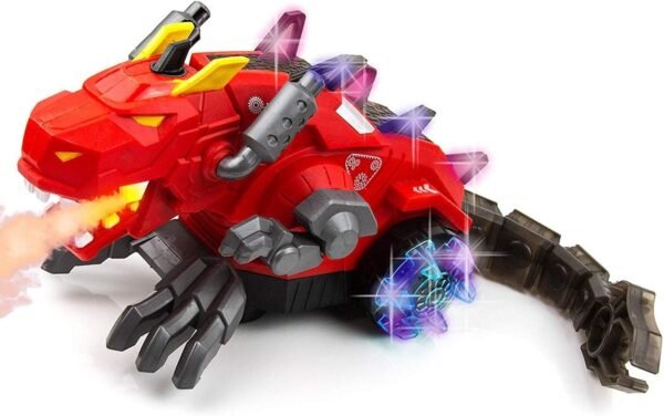 Toysery Mechanical Spray Dragon Dinosaur Toy for Kids - Walking Dragon Spray