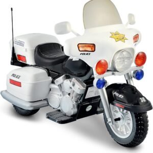 12V Police Motorcycle Kit Toy Fun Kids Pack Set Play