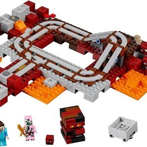 LEGO Minecraft The Nether Railway 21130 Kit Toy Fun Kids