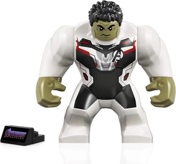 LEGO Super Heroes Avengers Endgame Minifigure - Hulk in White Jumpsuit with
