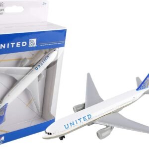 United Airlines 777 airplane toy plane, RT6266 Kit Toy Fun