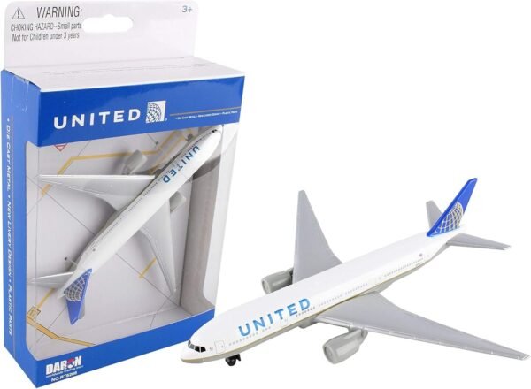 United Airlines 777 airplane toy plane, RT6266 Kit Toy Fun