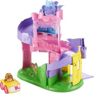 Fisher-Price Little People Disney Princess, Wheelies Playset Doll Kit Toy