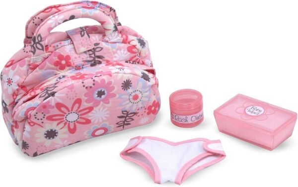 Melissa & Doug Diaper Bag Set Kit Toy Fun Kids