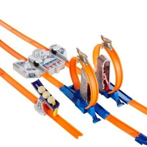 Hot Wheels Track Builder Total Turbo Takeover Track Set Amazon Exclusive