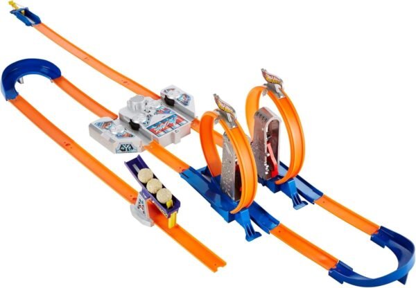 Hot Wheels Track Builder Total Turbo Takeover Track Set Amazon Exclusive