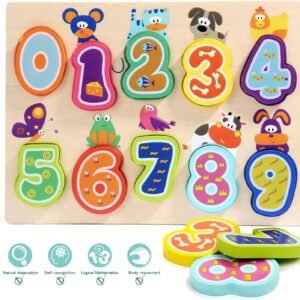 TOP Bright Puzzles Toys for 1 Year Old Girl Boy Gifts and