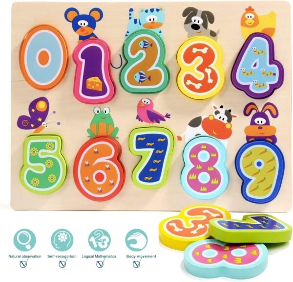 TOP Bright Puzzles Toys for 1 Year Old Girl Boy Gifts and