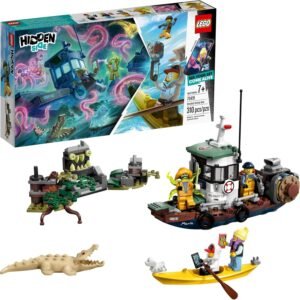 LEGO Hidden Side Wrecked Shrimp Boat 70419 Building Kit, App Toy for