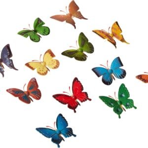 US Toy Mini Butterflies Action Figure 12 Pack Kit Fun