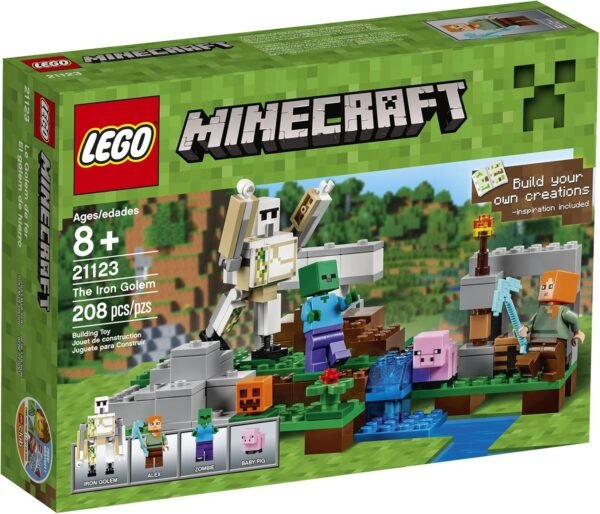 LEGO Minecraft The Iron Golem 21123 Kit Toy Fun Kids