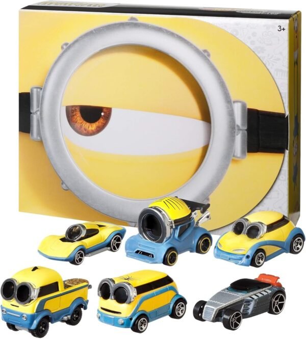 Hot Wheels Minions Bundle Amazon Exclusive Kit Toy Fun Kids