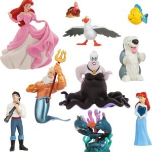 Disney The Little Mermaid Deluxe Figure Play Set Kit Toy