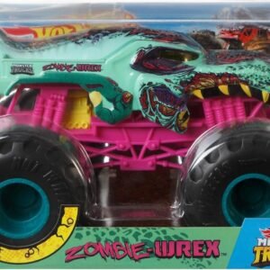 Hot Wheels Zombie Wrex Monster Truck, 124 Scale Kit Toy