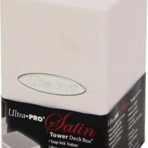 Ultra Pro White Satin Tower Deck Boxes Kit Toy Fun