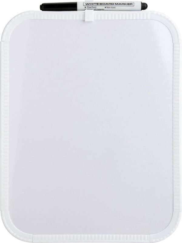 Sparco 75620 Dry-Erase Board, White, 8.5 x 11 Inch Kit