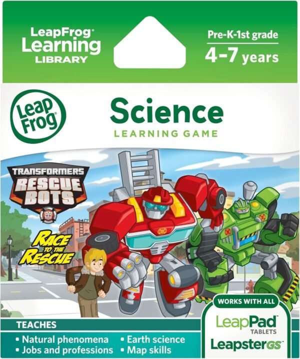 LeapFrog Transformers Rescue Bots Race to the Rescue Kit Toy