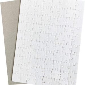 Sublimation Puzzle Blanks 10 Sets Sublimation Blanks Jigsaw Puzzles A5 Heat Press