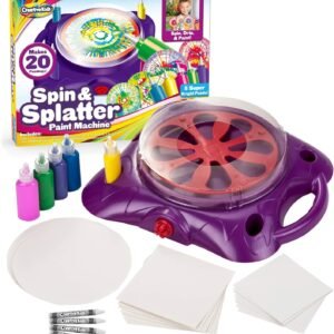 Creative Kids Spin & Paint Art Kit - Spinning Art Machine +