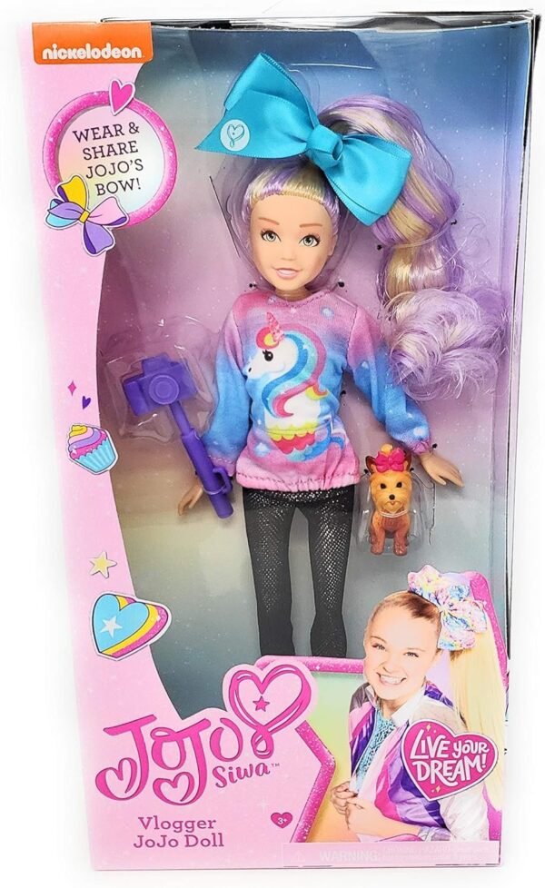 JoJo Siwa Fashion Doll Vlogger 10-Inch Doll Kit Toy Fun