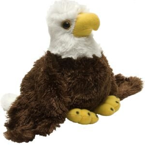 Wild Republic Bald Eagle Plush, Stuffed Animal, Plush Toy, Gifts for Kids,
