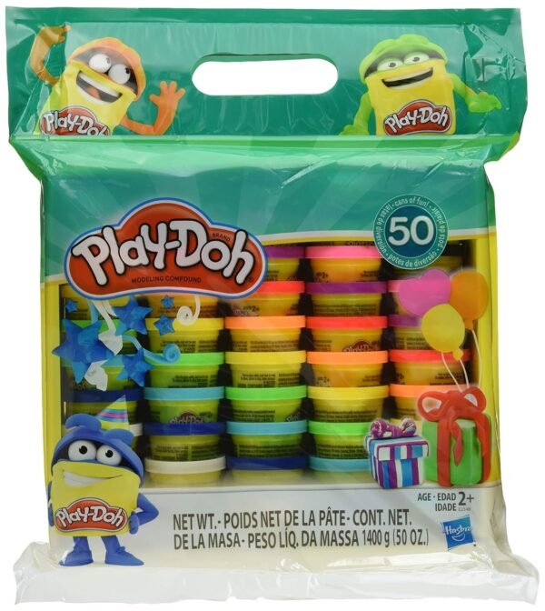 Play-Doh Modeling Compound 50- Value Pack Case of Colors , Non-Toxic ,