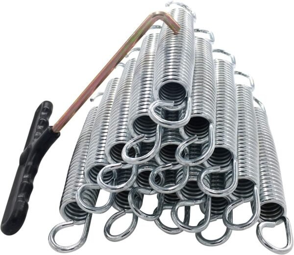 ZhenT Trampoline Spring Heavy Duty Galvanized Steel Replacement Kit for Extra Bounce,Come