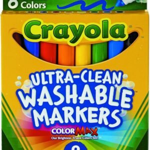 Crayola Broad Point Washable Markers 58-7808 Kit Toy Fun Kids